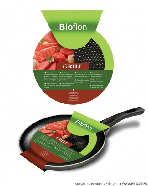 Bioflon.  Образец портфолио - Упаковка. JetBrand - Краснодарский край