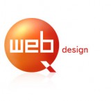 Логотип Web-Q design дизайн-студия